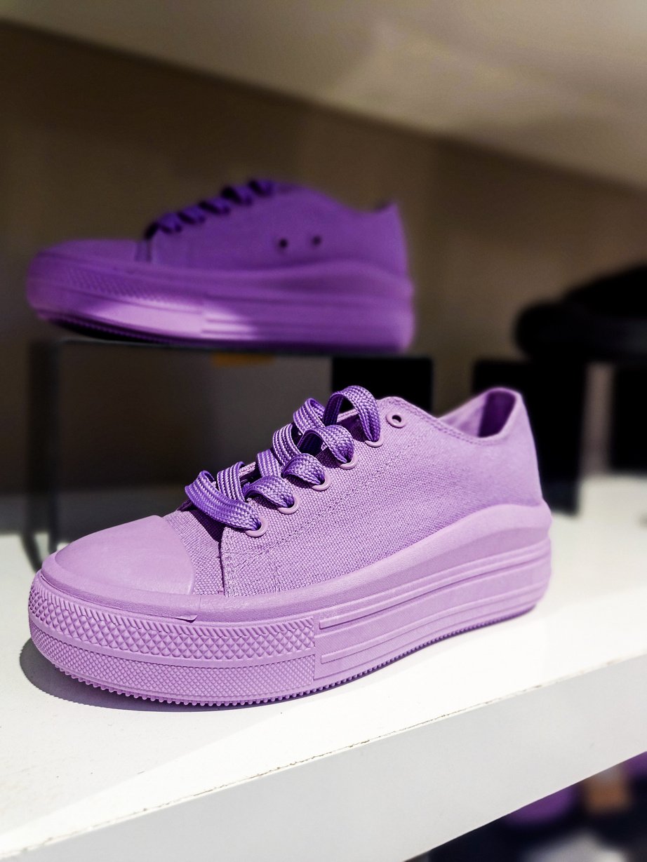 Purple Shoes Sneakers