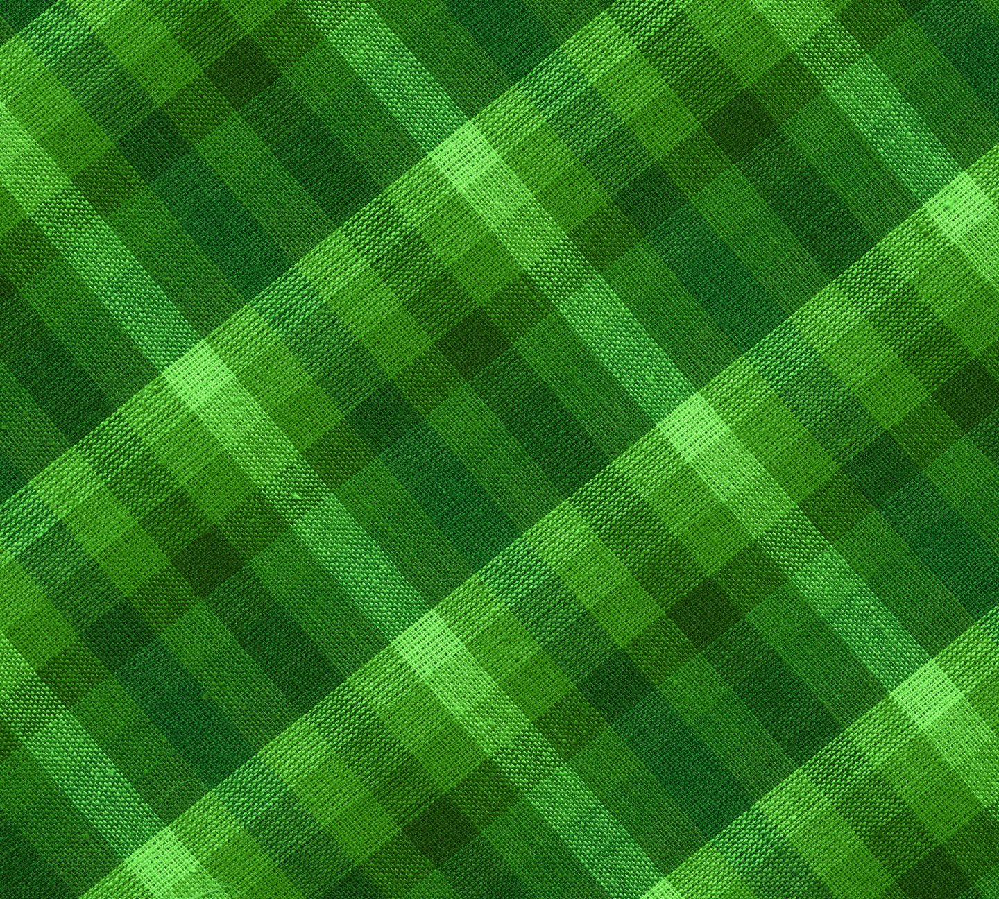 plaid green fabric