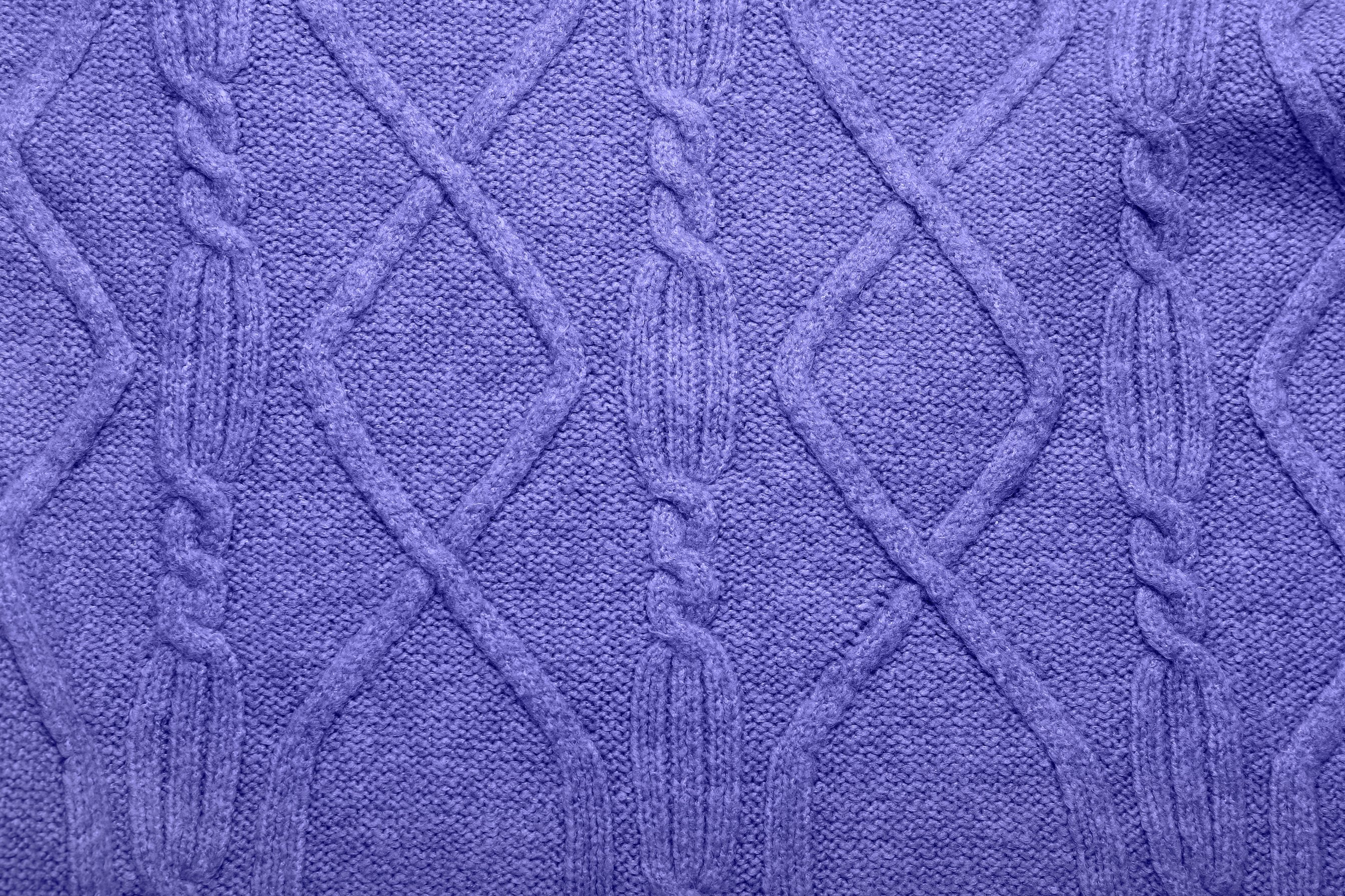 Texture of Violet Fabric as Background, Closeup