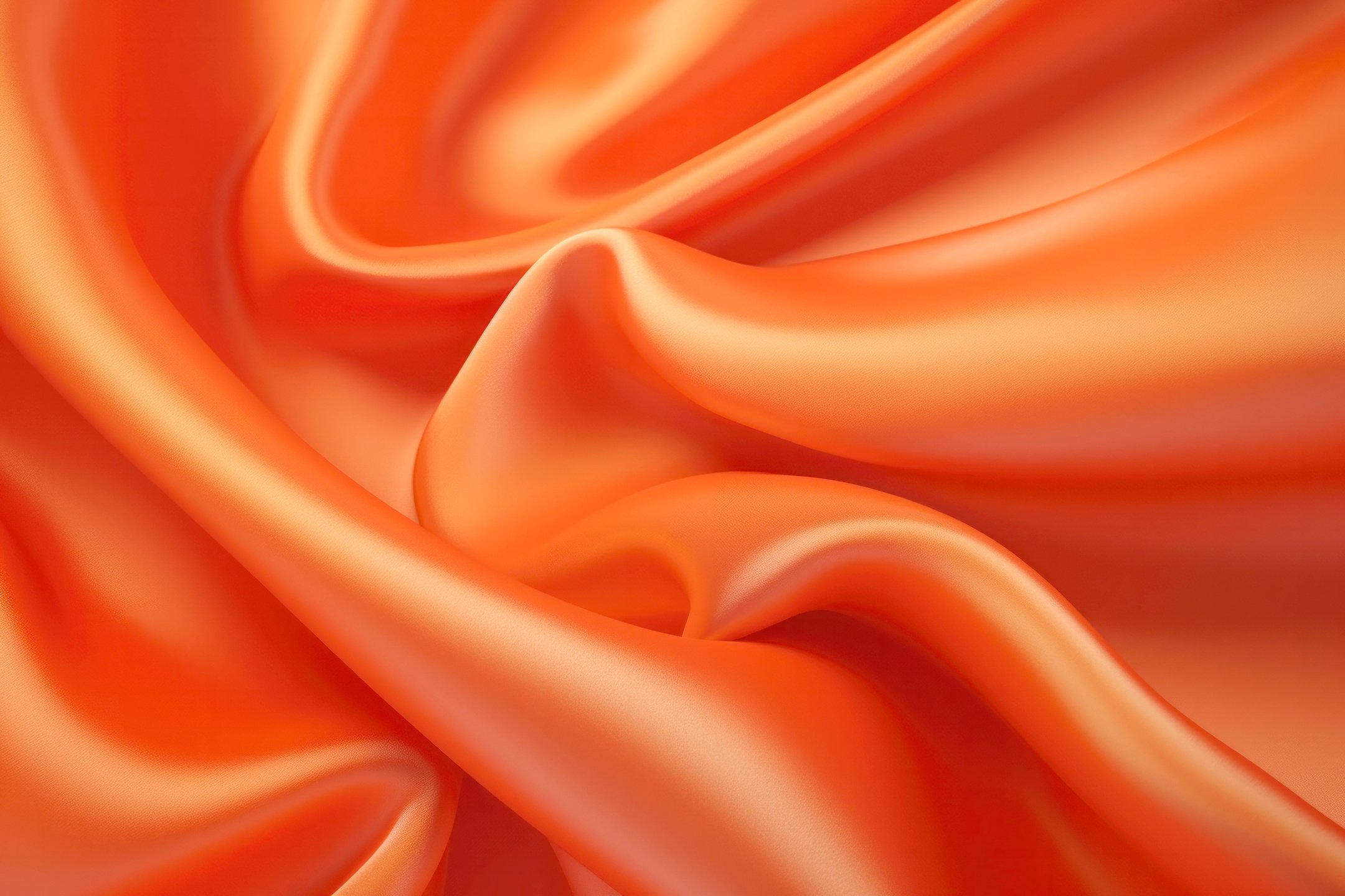 Orange Silk Background