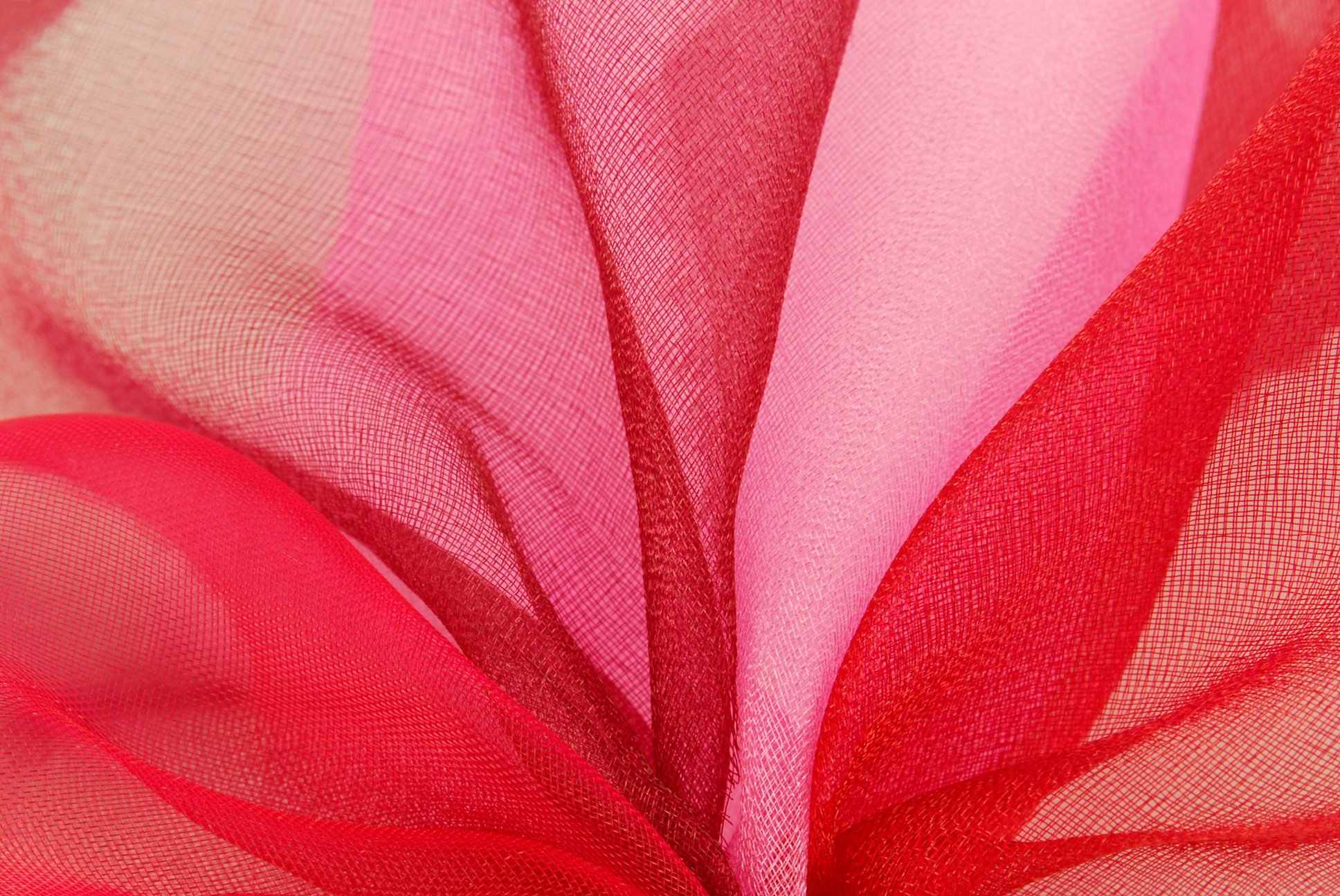 red organza fabric