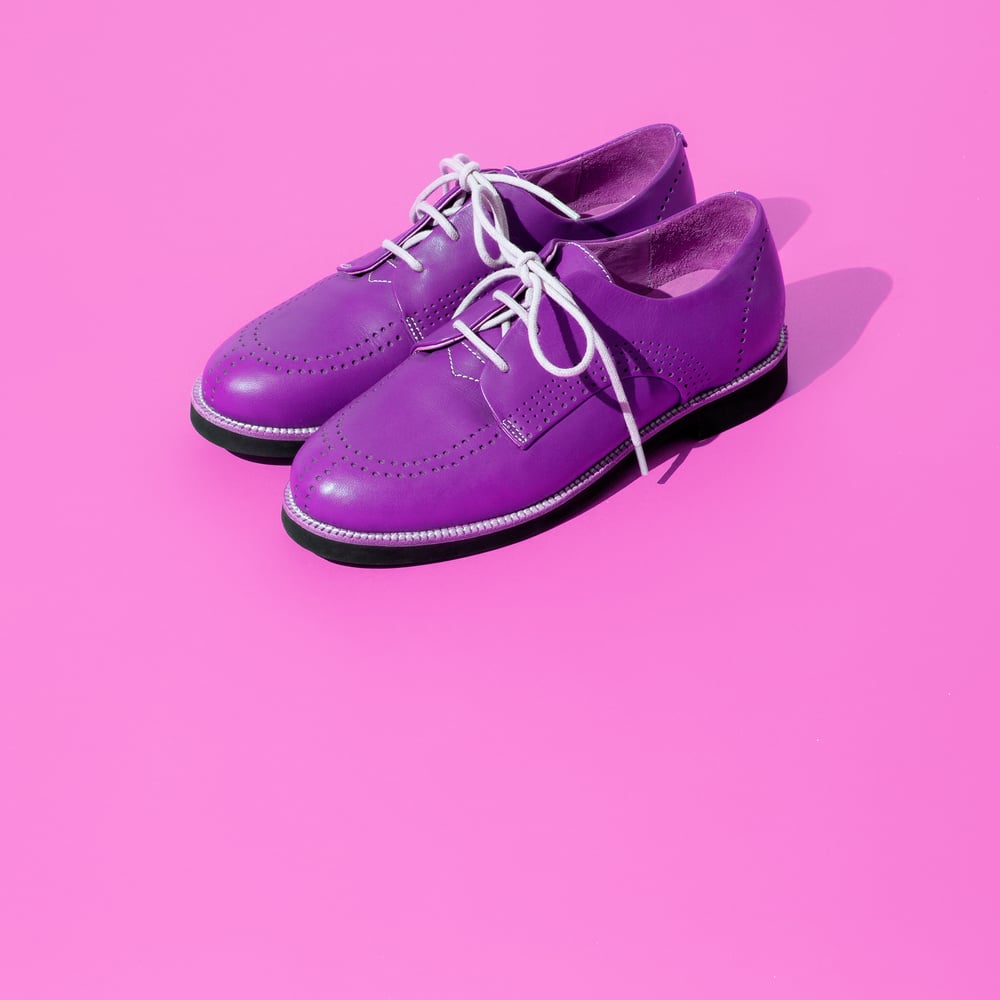 Purple Dress Shoes